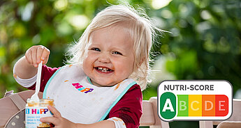 Nutri-Score bei Baby- und Kinderlebensmitteln