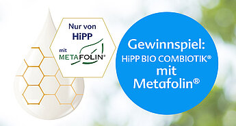 Gewinnspiel: HiPP BIO COMBIOTIK® mit Metafolin®