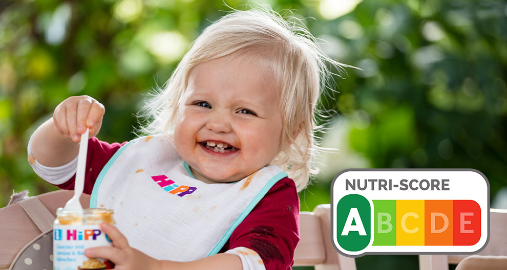 Nutri-Score bei Baby- und Kinderlebensmitteln